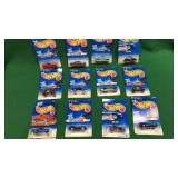 Assorted Hot Wheels Cars