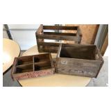 3 Wood Crates 3 Wood Crates