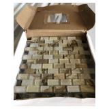 Partial Box of Mosaic Tile (4 Sheets)