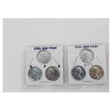 6 Steel War Cents D.P.S. 6 Steel War Cents D.P.S.