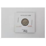 1943 Old Mercury Dime (Silver) 1943 Old Mercury Dime (Silver)