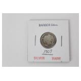 1907 Barber Dime (Silver) 1907 Barber Dime (Silver)