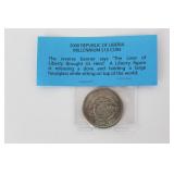 $10 Republic of Liberia Coin