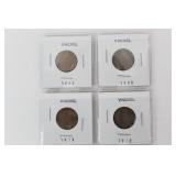 4 Victory Nickels