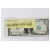 1963B Joseph Barr $1 Dollar Note 1963B Joseph Barr $1 Dollar Note