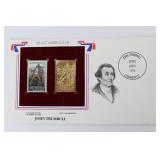 24k First Day Commemorative Stamp 24k First Day Commemorative Stamp