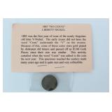 1883 "No Cents" Liberty Nickel 1883 "No Cents" Liberty Nickel