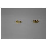 Gold Plated Small Baby Sterling Silver Earrings Gold Plated Small Baby Sterling Silver Earrings