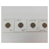 4 Wheat Cents 4 Wheat Cents