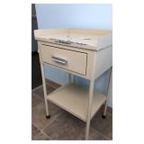 Metal Medical One Draw Stand Metal Medical One Draw Stand