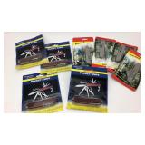 4- Tuff Tool pocket Knives & 4- Sterling Pocket 4- Tuff Tool pocket Knives & 4- Sterling Pocket