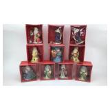 Santa Candle Holders Santa Candle Holders
