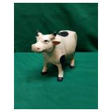 Cast Iron Cow Coin Bank