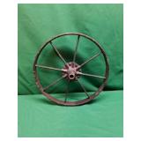 Antique Wheelbarrow Cast Iron Wheel