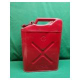 Tall Red Gas Can USA Tall Red Gas Can USA