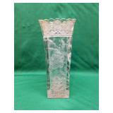 Glass Vase - Possibly Crystal Glass Vase - Possibly Crystal
