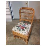 Henry Link Wicker Chair Smithsonian Collection