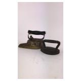 2 Cast Iron Irons