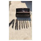 Large metal drill Bits