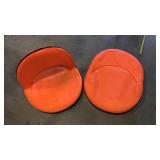 Two folding hunting/stadium cushions Two folding hunting/stadium cushions