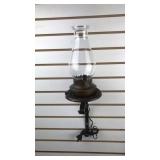 Copper Wall Scone Plug In with Hurricane Top Copper Wall Scone Plug In with Hurricane Top