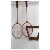 Vintage Spaulding Badminton Rackets Vintage Spaulding Badminton Rackets