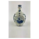 Vintage Holland Blue Delft Windmill Decanter