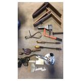 Old Tools, Clamps, Roto Jig,  Asst. Tools