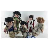 Assorted Porcelain Dolls