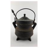Cast Iron Smudge Pot w/ Pumice Wand Cast Iron Smudge Pot w/ Pumice Wand
