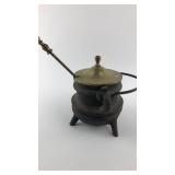 Cast Iron Smudge Pot / Punic Wand Cast Iron Smudge Pot / Punic Wand