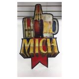 1990 Michelob Metal Sign 36" x 24"