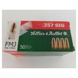 .357 Sig Lellier & Bellot FMJ 140 Gr .357 Sig Lellier & Bellot FMJ 140 Gr