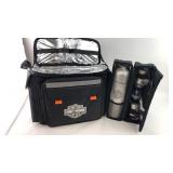 Harley Davidson Cooler/ Thermos/ Bar Set