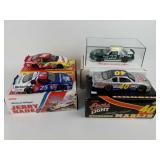 4 Collectible Nascar Racing Die Cast Cars