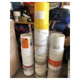 Large Quantity of 5 Gallon Plastic Buckets