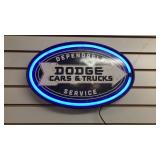 New LED Dodge Wall Decor New LED Dodge Wall Decor