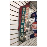 New Double Sided Marquee Game Room LED Sign New Double Sided Marquee Game Room LED Sign