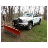 2008 Dodge 2500 4X4 With Hemi Engine & Plow