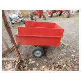 2 Wheel Lawn Dump Cart