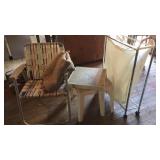 Lawn Chair, Blanket, Laundry Holder, Etc Lawn Chair, Blanket, Laundry Holder, Etc
