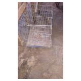 Metal Rabbit Cage - Damaged Metal Rabbit Cage - Damaged