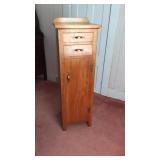 Wood Cabinet- 2 Drawer, 1 Door 47" x 16" Wood Cabinet- 2 Drawer, 1 Door 47" x 16"