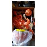 Box of Fall Decorations