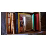 Box of Cookbooks