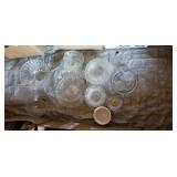 Assorted Clear Serving Dishes Assorted Clear Serving Dishes