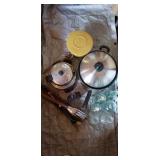Stir Fry Pan, Waffle Iron, Bottles, Grill Utensils Stir Fry Pan, Waffle Iron, Bottles, Grill Utensils