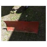 Small Orange Lawn Mower Push Blade