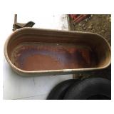 Small Galvanized Cattle Watering Tank Small Galvanized Cattle Watering Tank