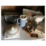 Lot-Pitchers, Toaster Oven, Pillow, Covered Dish,